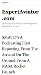 Mobile Screenshot of expertaviator.com